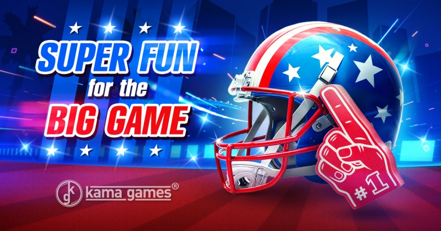KamaGames Honours Super Bowl with Sporting Activities