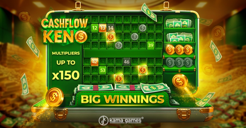 KamaGames Banks on Cashflow Keno