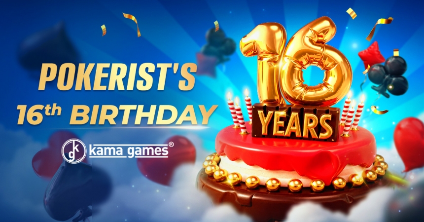 Pokerist Celebrates Sixteen Sweet Years