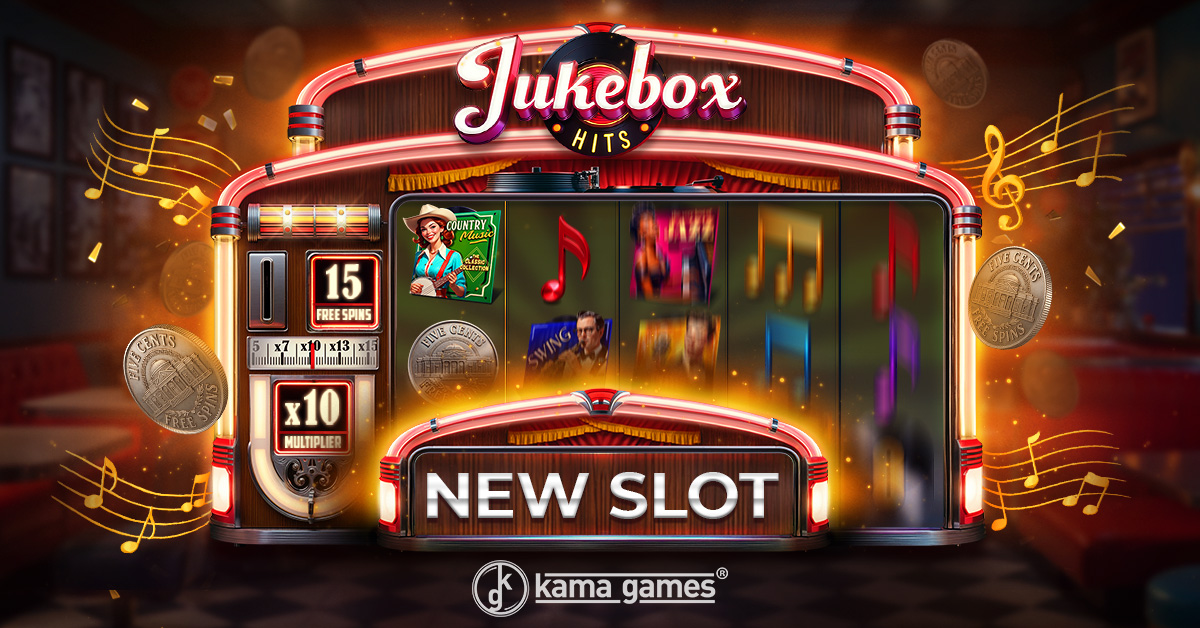 Jukebox Hits Spins to Slots | KamaGames