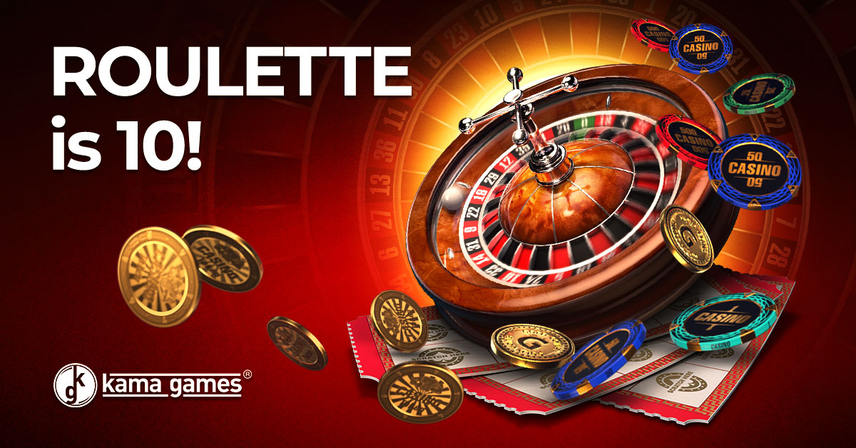 KamaGames’ Roulette Game Turns Ten